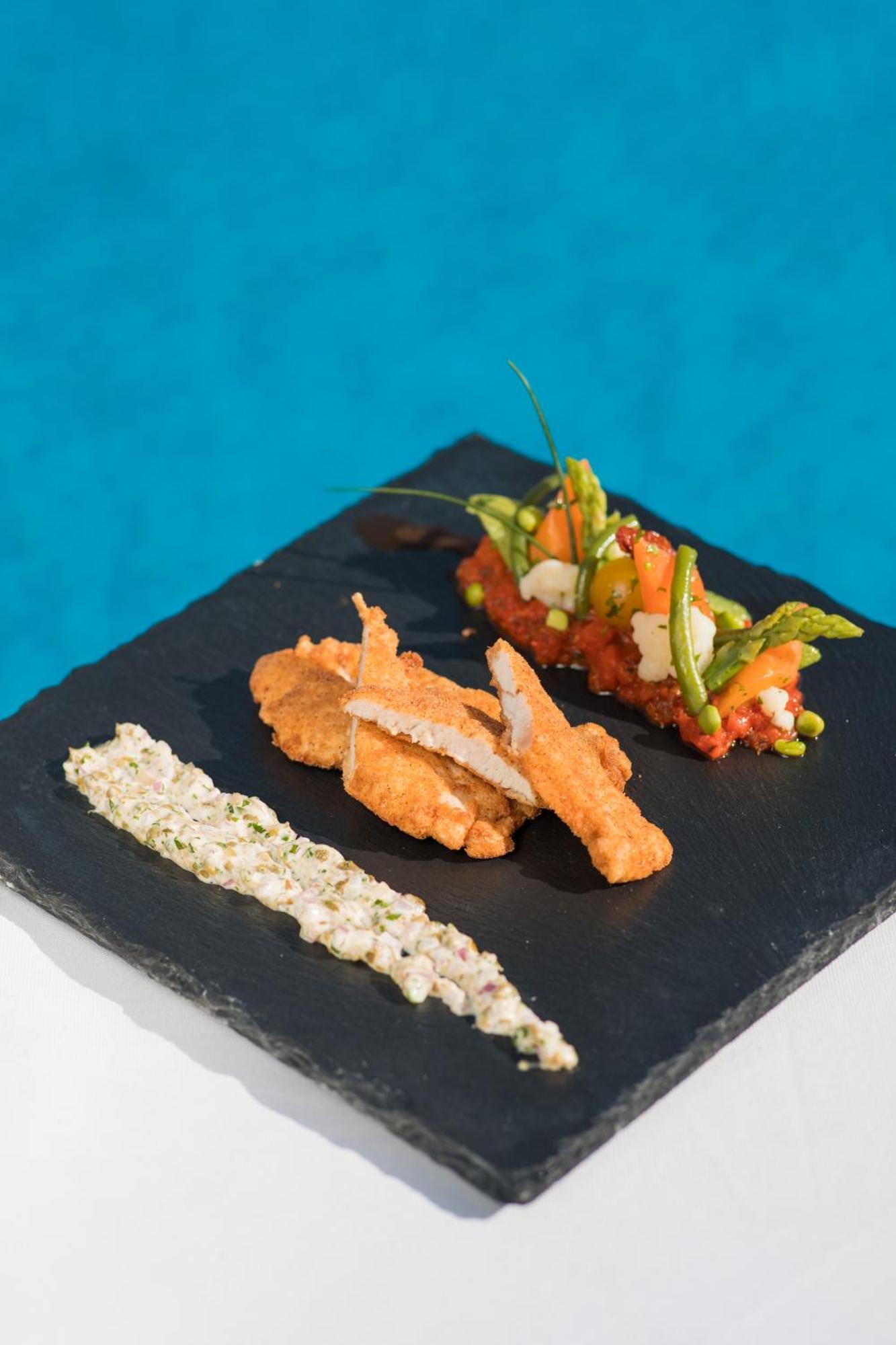 Grand Mogador Agdal & Spa Marrákes Kültér fotó A plate of tapas